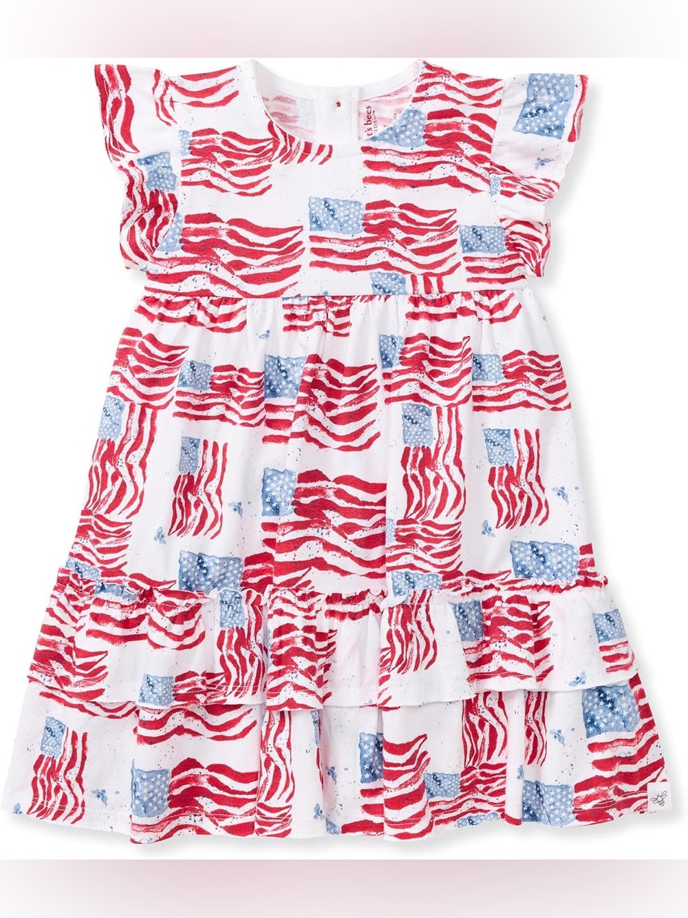 Burt’s Bees NWT American Flag Dress Size 18M